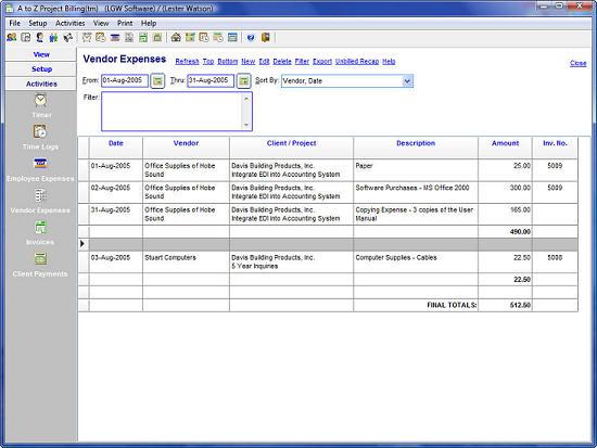 Time Logs Dashboard